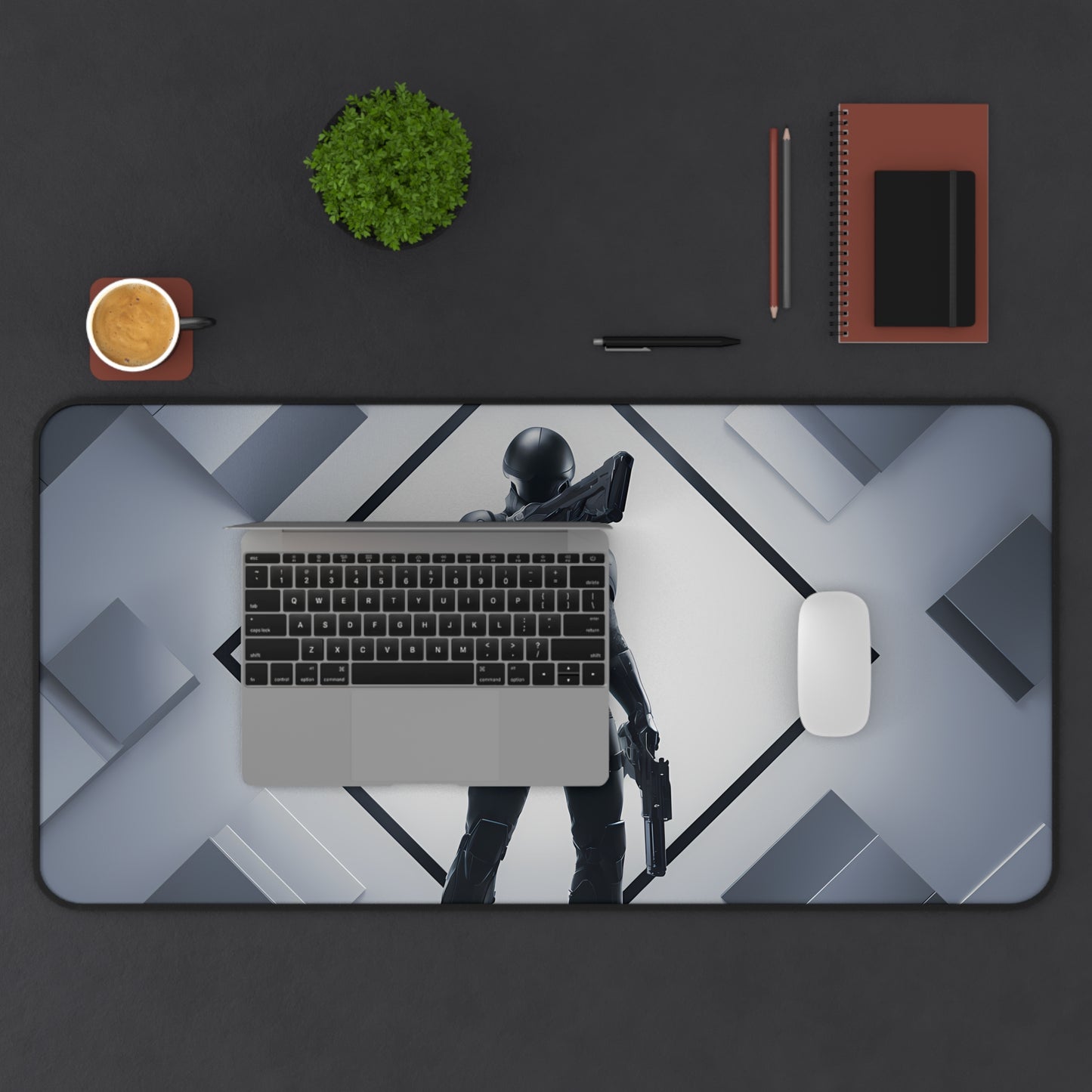 Sentinel of the Shadows - Desk Mat