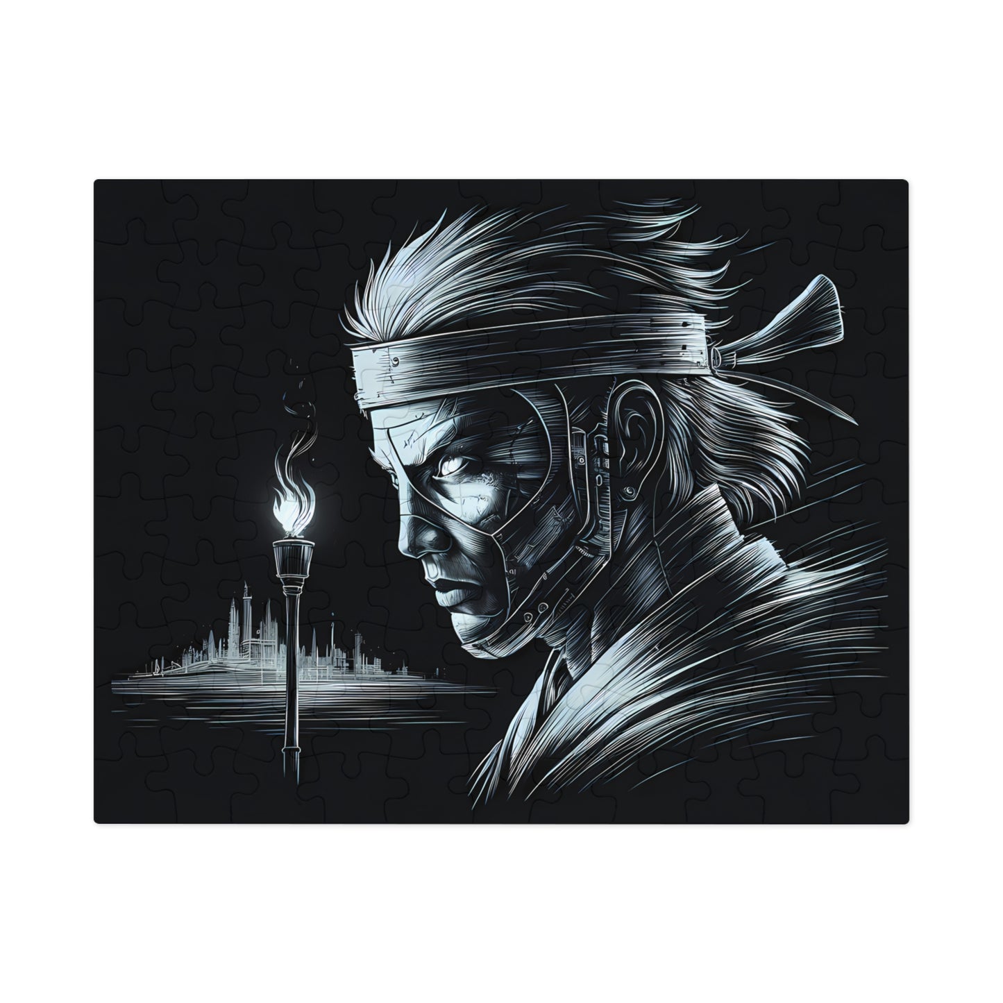 Cyber Sentinel: Guardian of the Future - Jigsaw Puzzle (30, 110, 252, 500,1000-Piece)