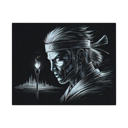 Cyber Sentinel: Guardian of the Future - Jigsaw Puzzle (30, 110, 252, 500,1000-Piece)