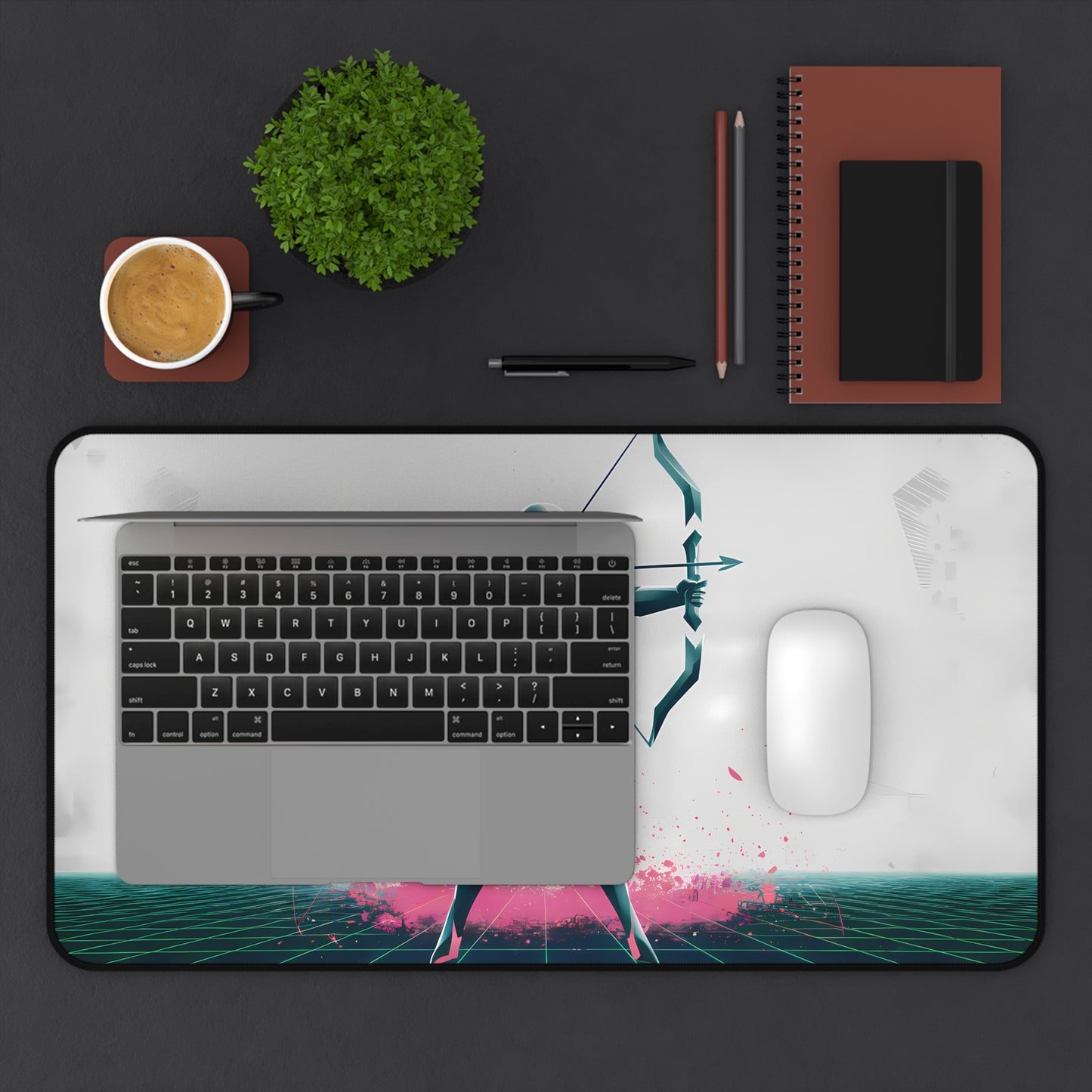 Cyber Archer's Precision - Desk Mat