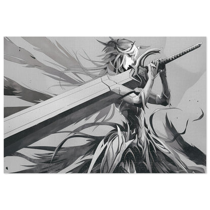 Eternal Blade of the Fallen Warrior - Jigsaw Puzzle (30, 110, 252, 500,1000-Piece)