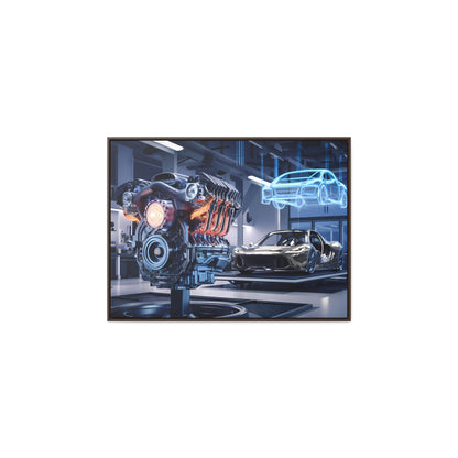 "Cutting-Edge Automotive Engineering" - Gallery Canvas Wraps, Horizontal Frame