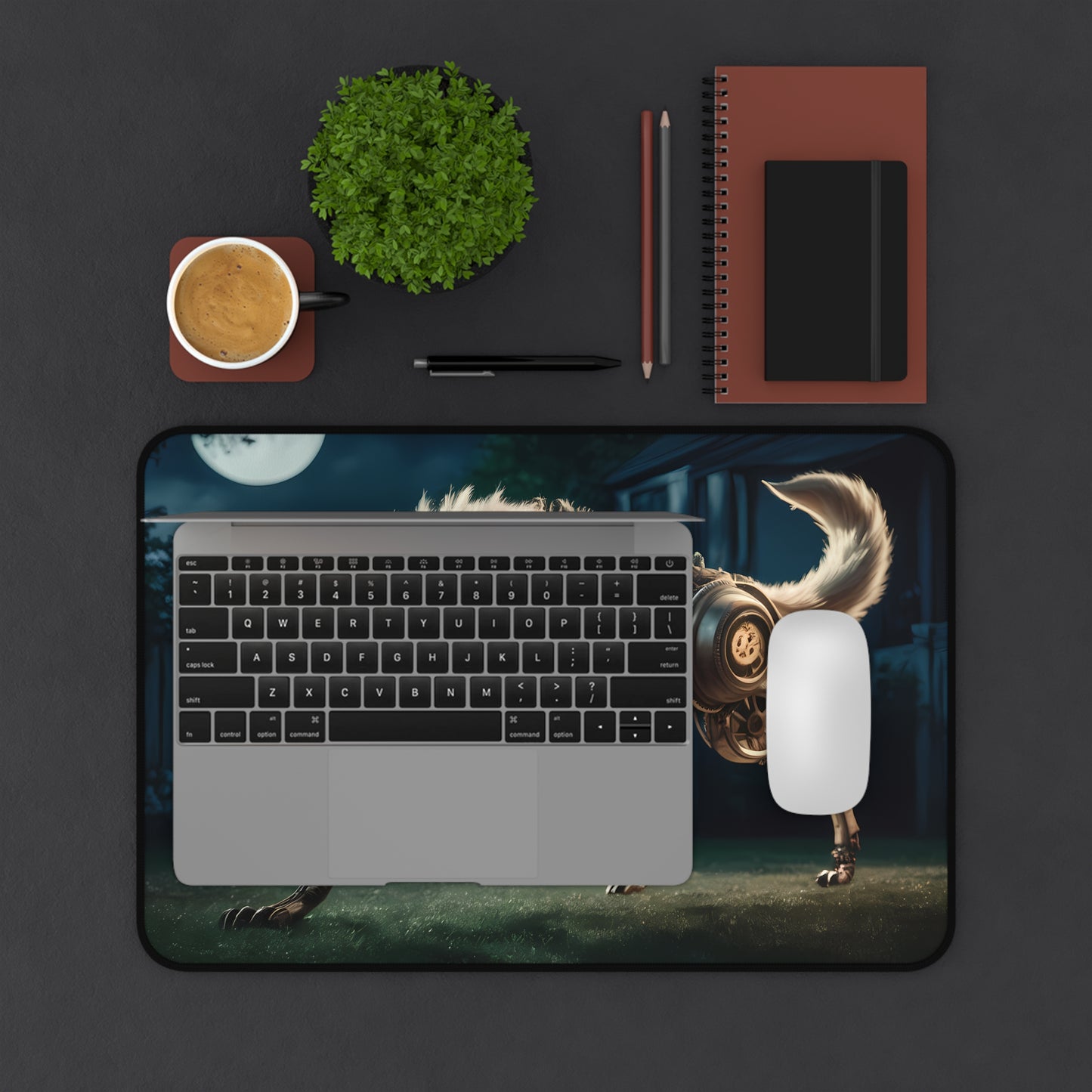 Cyber Ronja - Desk Mat