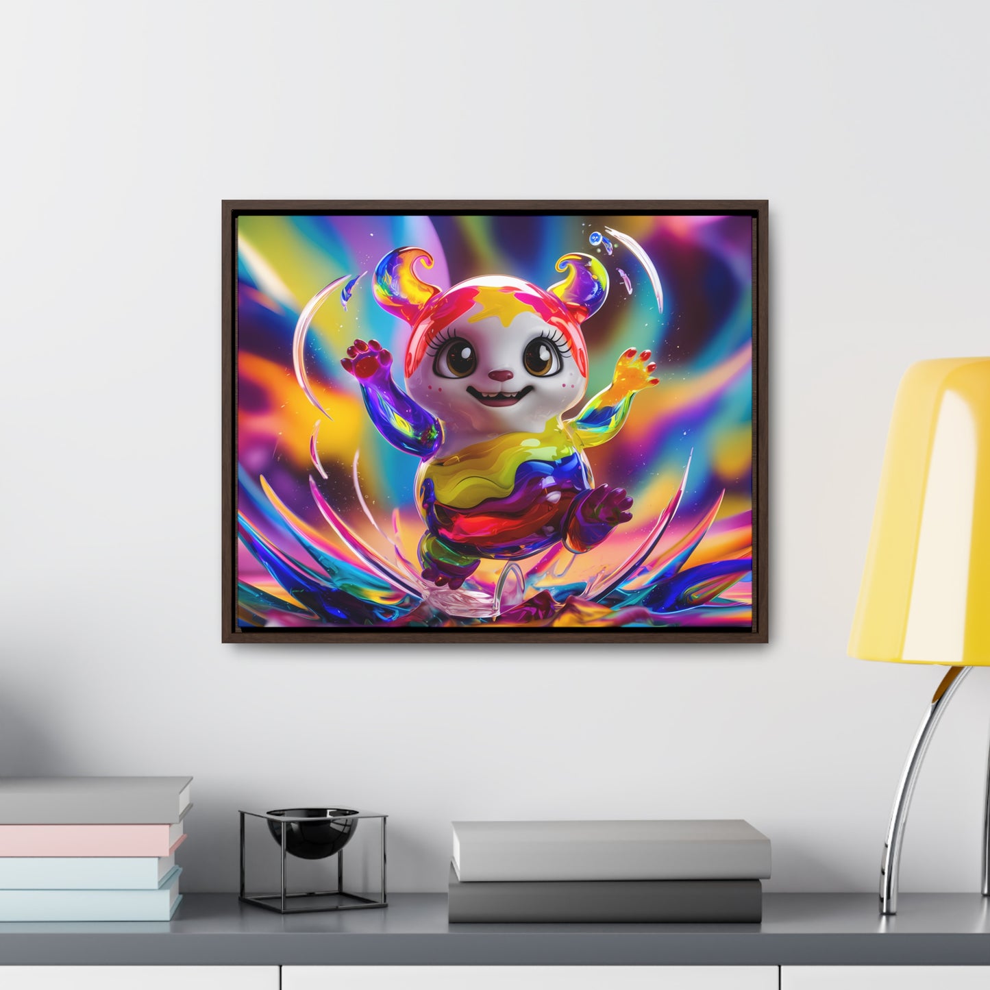 Splash of Joy - Gallery Canvas Wraps, Horizontal Frame