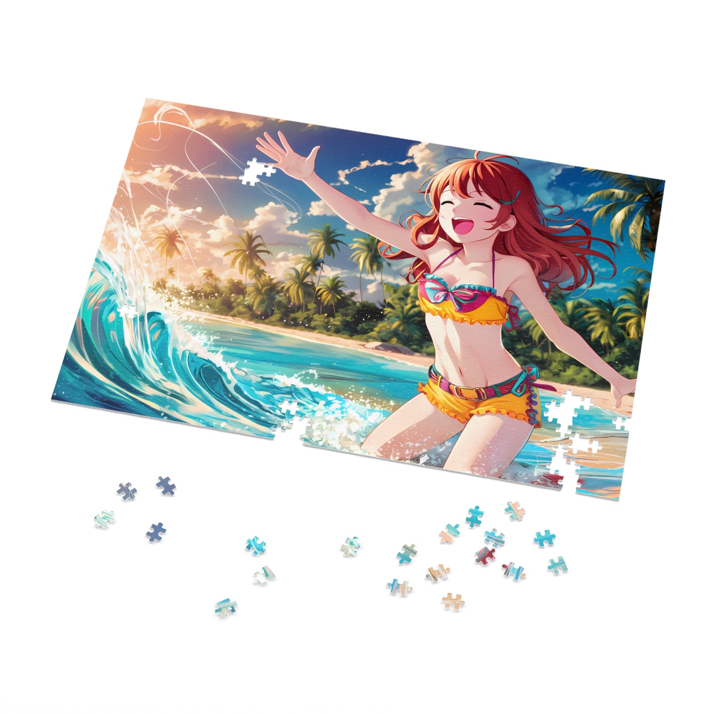 "Joyful Splash of Summer" - Jigsaw Puzzle (30, 110, 252, 500,1000-Piece)