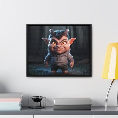 "Forest Mischief" - Gallery Canvas Wraps, Horizontal Frame