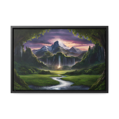 Loading Spinner in Progress - Gallery Canvas Wraps, Horizontal Frame