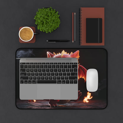 Cute pouting Dragon - Desk Mat