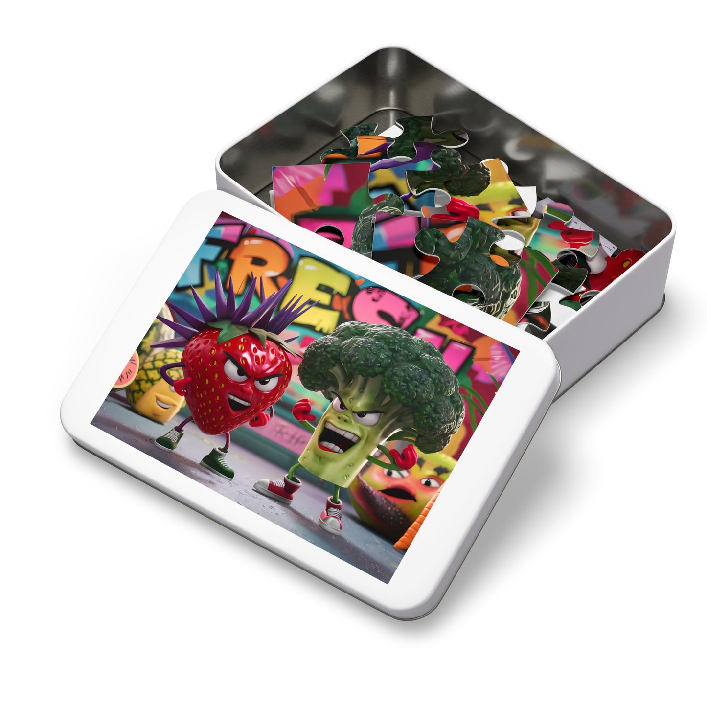 Fresh Rivals Showdown - Jigsaw Puzzle (30, 110, 252, 500,1000-Piece)