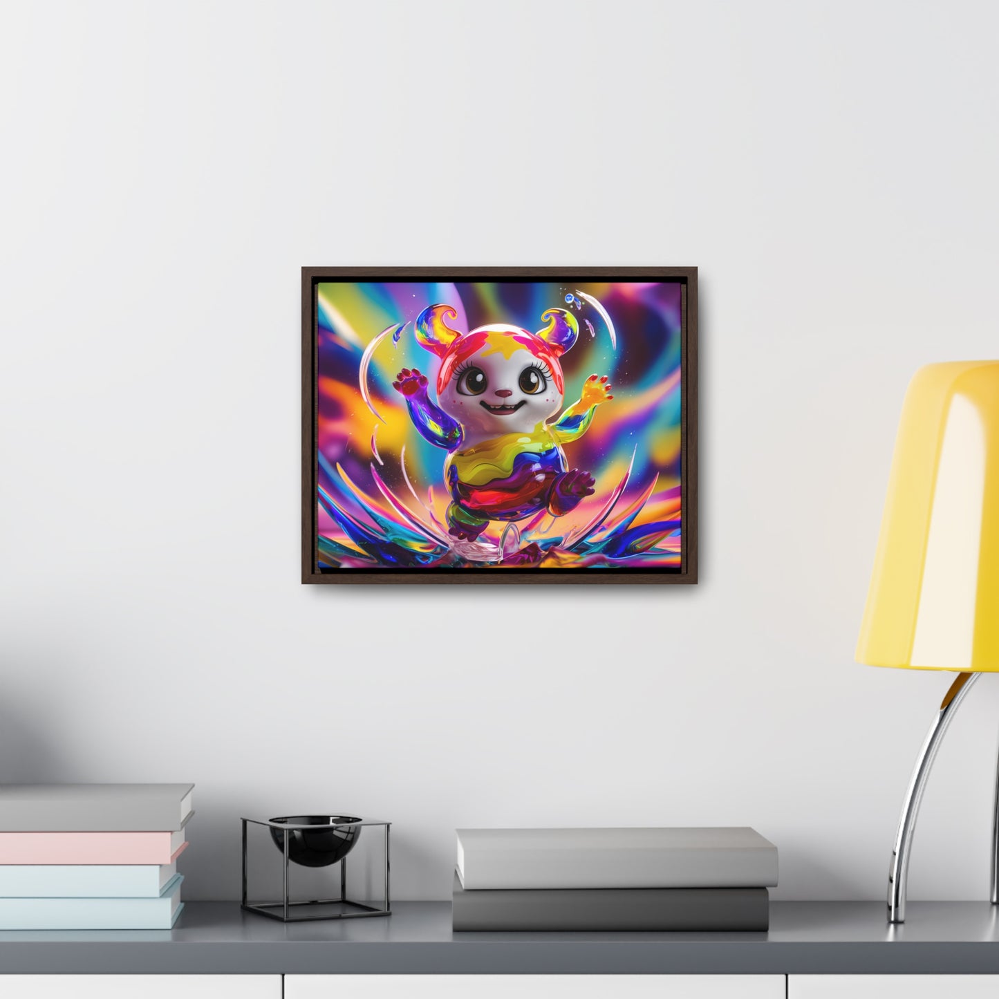 Splash of Joy - Gallery Canvas Wraps, Horizontal Frame