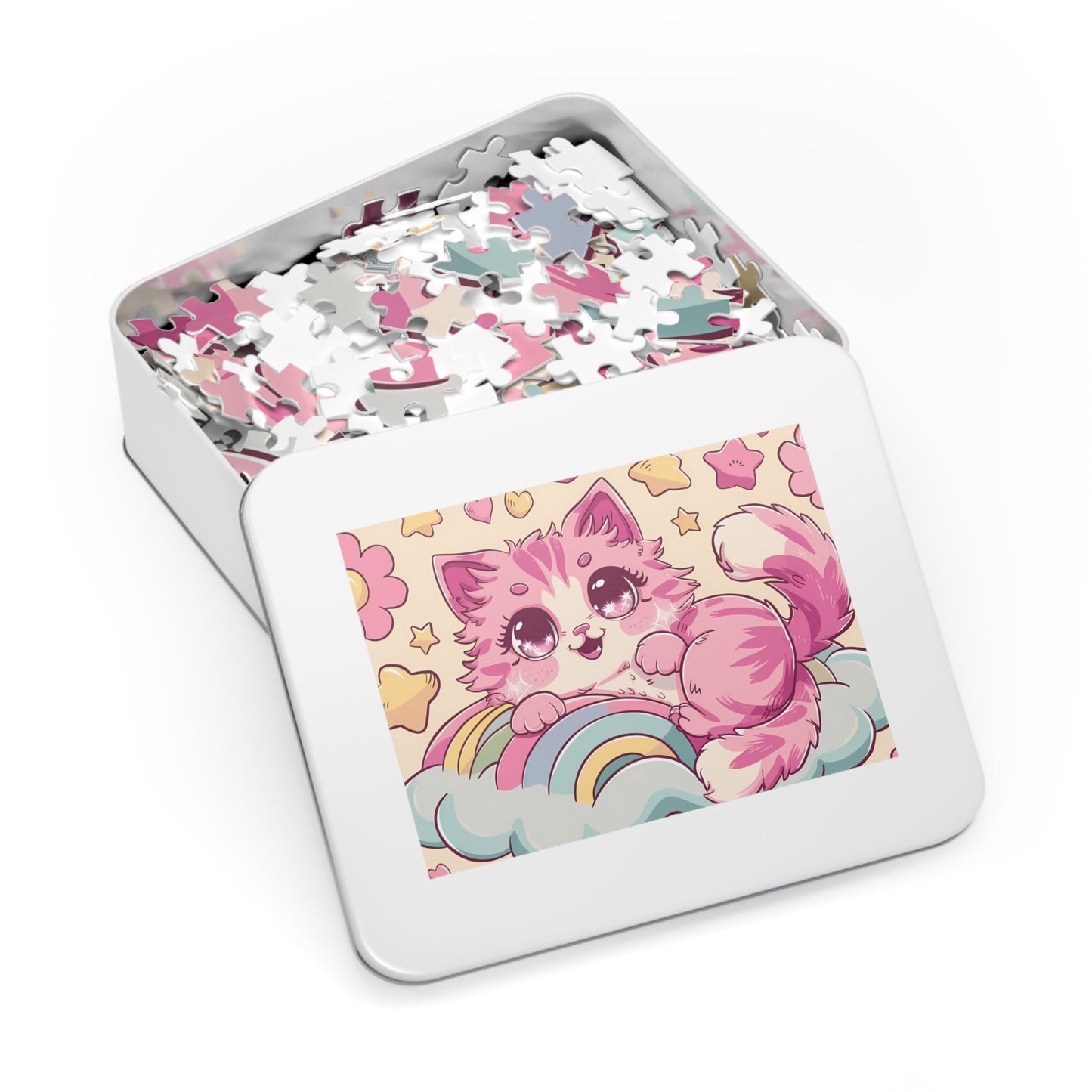 Cosmic Kitty Dreams - Jigsaw Puzzle (30, 110, 252, 500,1000-Piece)