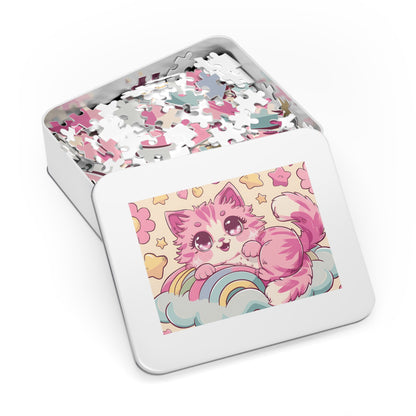 Cosmic Kitty Dreams - Jigsaw Puzzle (30, 110, 252, 500,1000-Piece)
