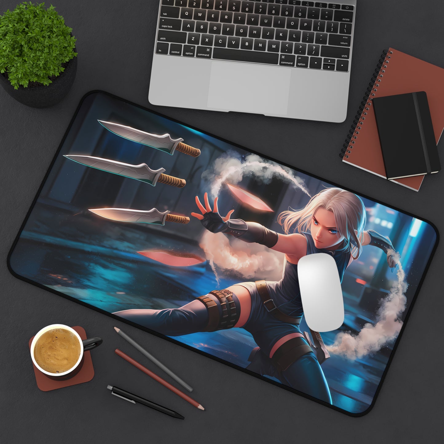 Deadly Assassin - Desk Mat