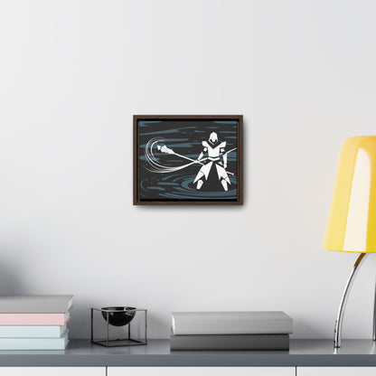 "Guardian of the Abyss" - Gallery Canvas Wraps, Horizontal Frame