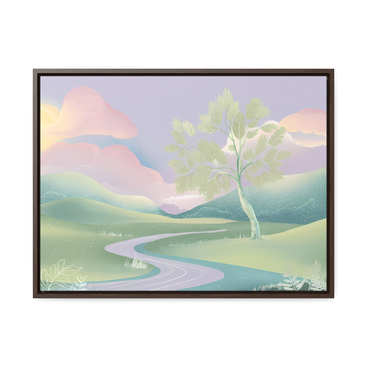 Whispers of Dawn - Gallery Canvas Wraps, Horizontal Frame