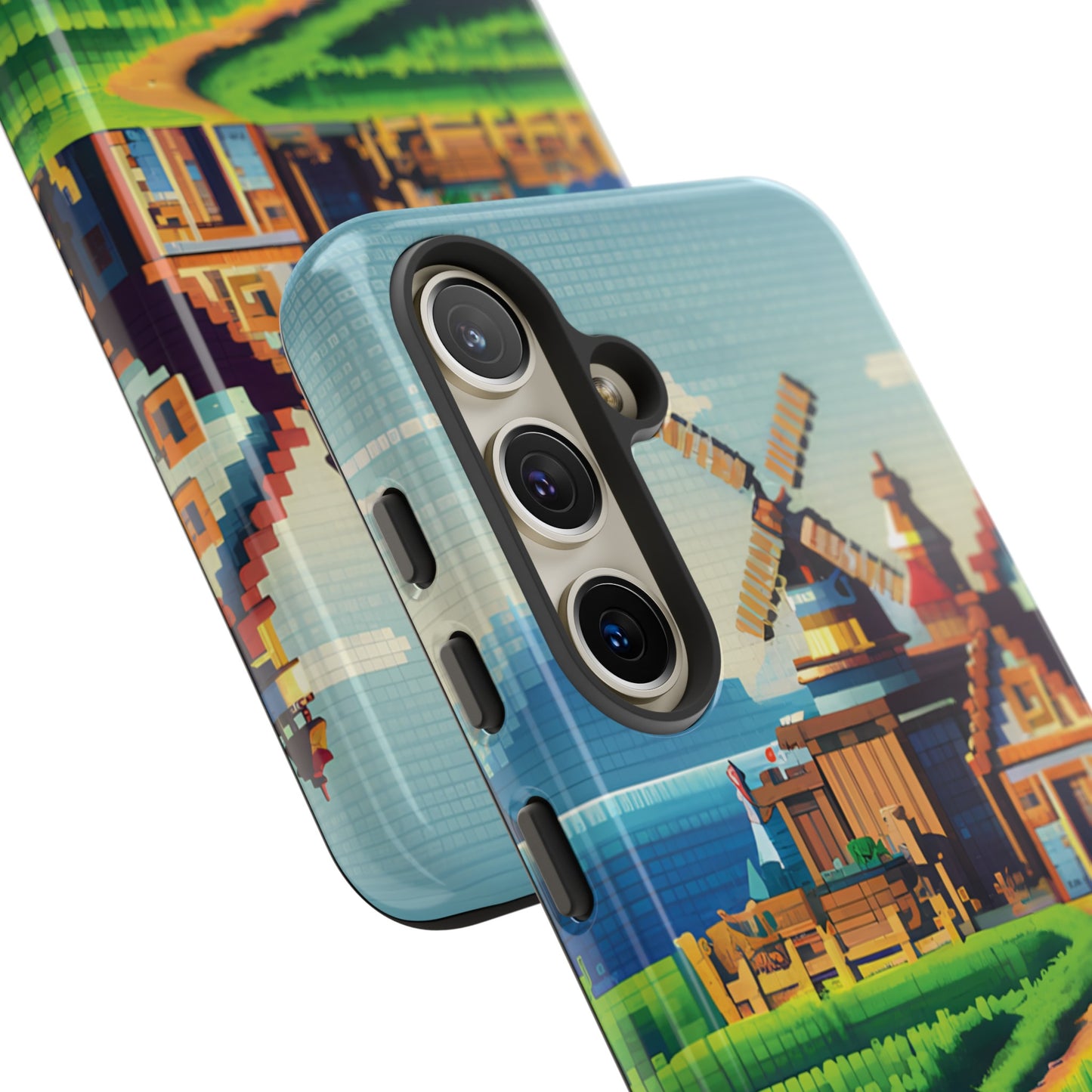 Pixel farming Village - Smartphone Tough Cases