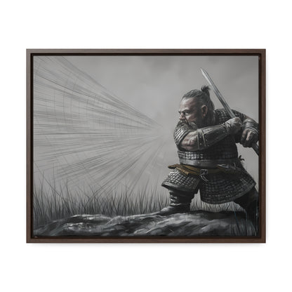 Defender of the Grey Plains - Gallery Canvas Wraps, Horizontal Frame