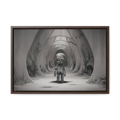 "Echoes of the Forgotten" - Gallery Canvas Wraps, Horizontal Frame