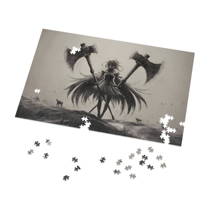 "Angel of Desolation" - Jigsaw Puzzle (30, 110, 252, 500,1000-Piece)
