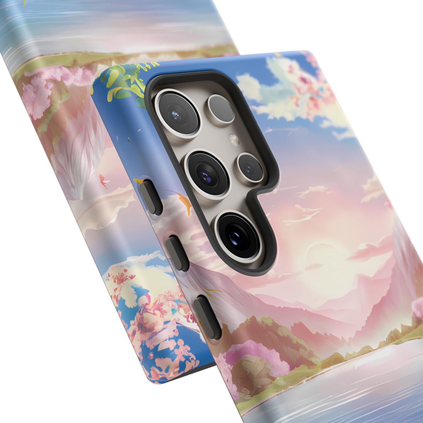 Serene Lake and Mountains - Smartphone Tough Cases