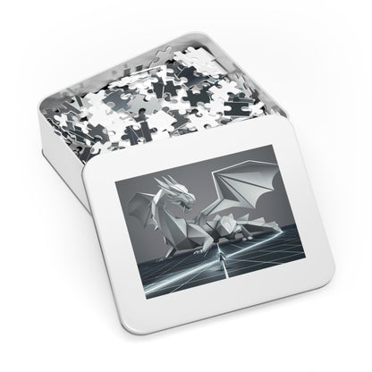 The Cyber Dragon's Challenge - Jigsaw Puzzle (30, 110, 252, 500,1000-Piece)