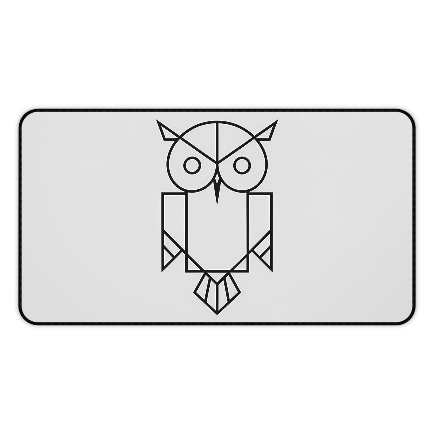 Geometric Owl Design - Desk Mat