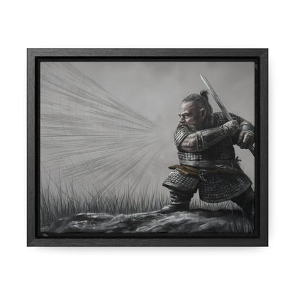 Defender of the Grey Plains - Gallery Canvas Wraps, Horizontal Frame