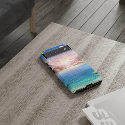 Serene Lake and Mountains - Smartphone Tough Cases