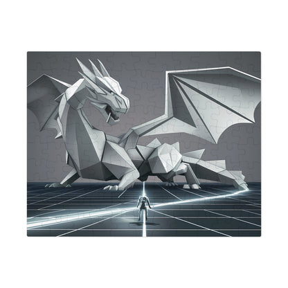 The Cyber Dragon's Challenge - Jigsaw Puzzle (30, 110, 252, 500,1000-Piece)