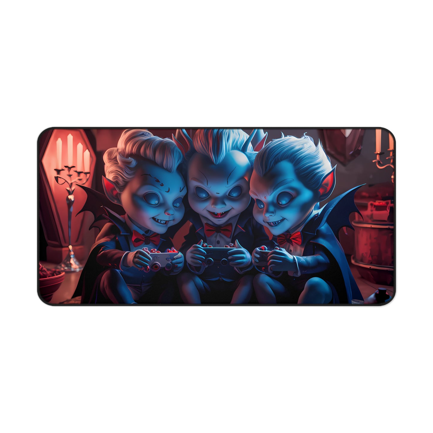 Midnight Gamers: The Little Vampires' Tournament - Desk Mat
