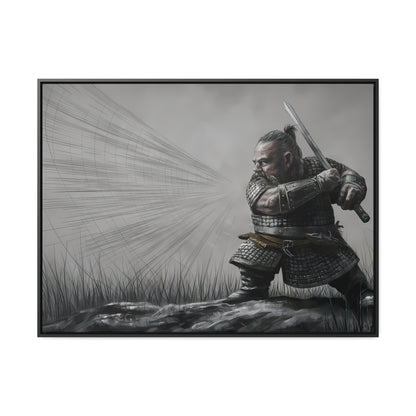 Defender of the Grey Plains - Gallery Canvas Wraps, Horizontal Frame