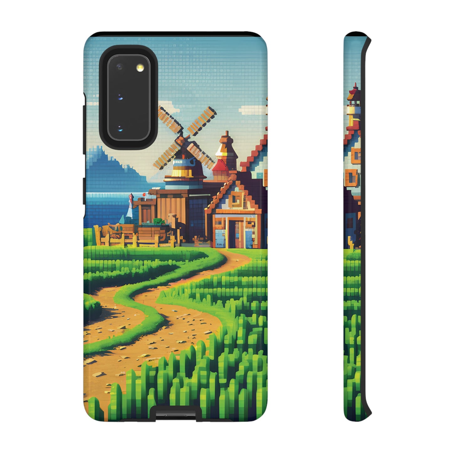 Pixel farming Village - Smartphone Tough Cases