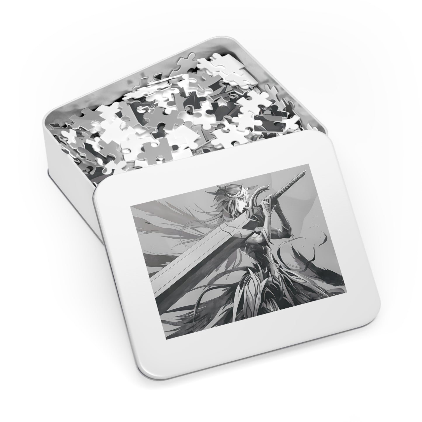Eternal Blade of the Fallen Warrior - Jigsaw Puzzle (30, 110, 252, 500,1000-Piece)