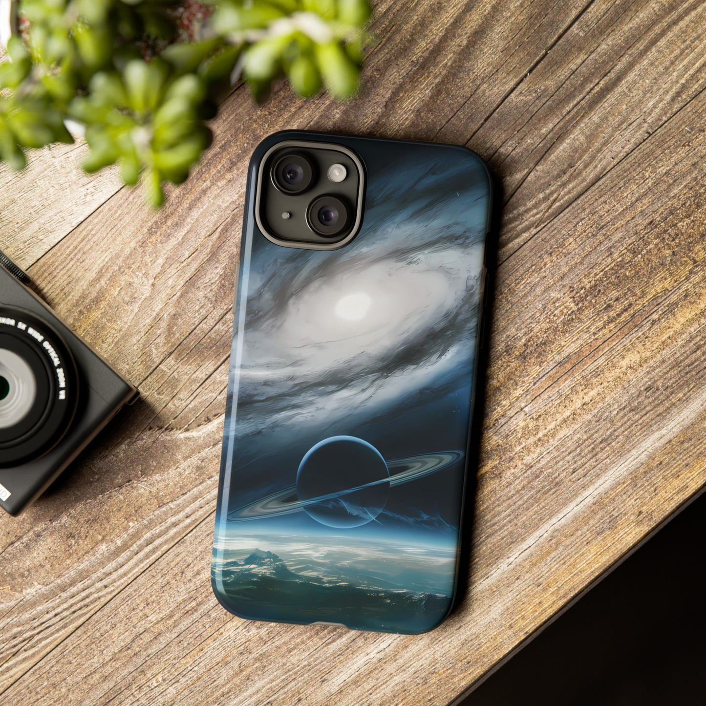 Outer Space viewing of a Planet - Smartphone Tough Cases