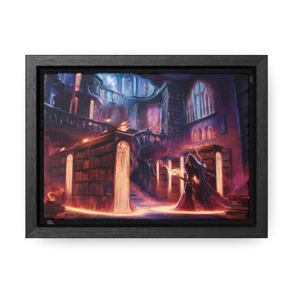 The Arcane Library of Eternal Knowledge - Gallery Canvas Wraps, Horizontal Frame