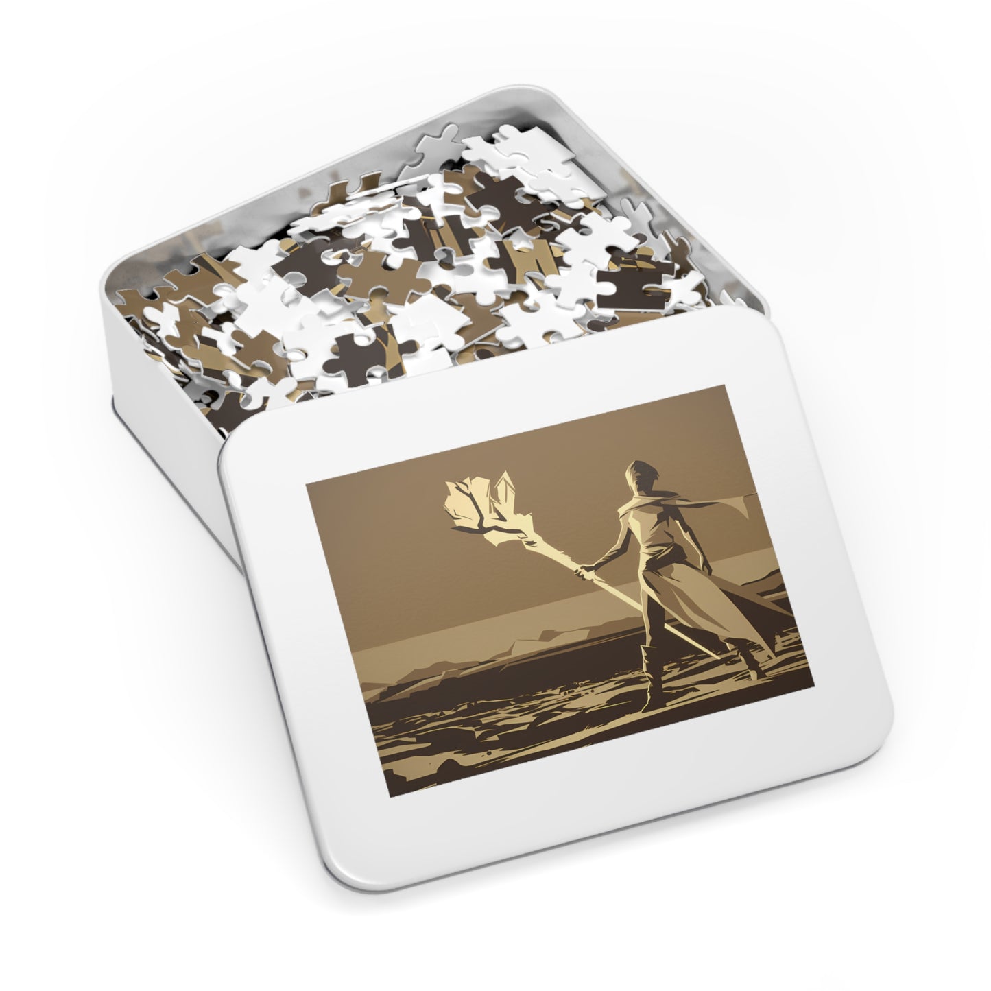Wanderer of the Desert Twilight - Jigsaw Puzzle (30, 110, 252, 500,1000-Piece)