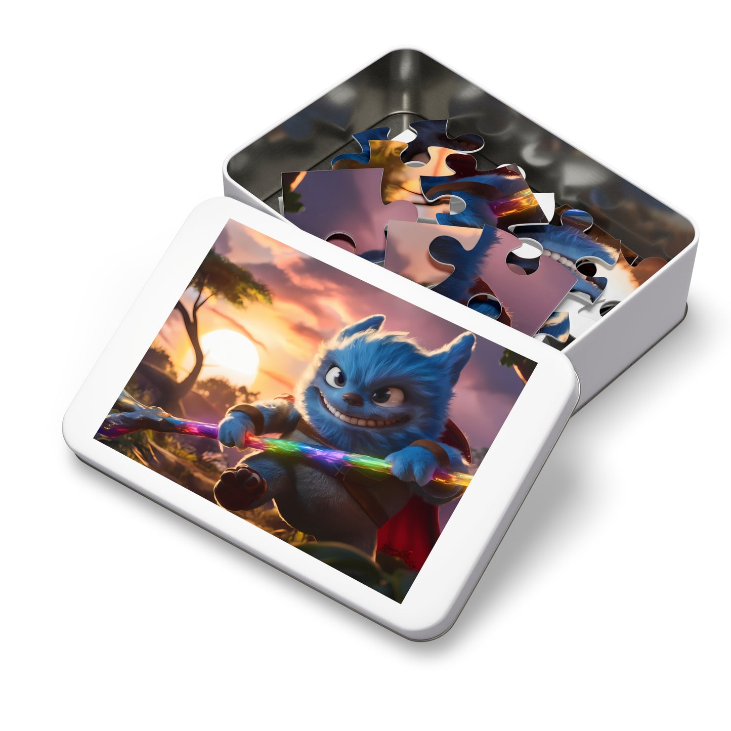 Guardian of the Rainbow Staff - Jigsaw Puzzle (30, 110, 252, 500,1000-Piece)