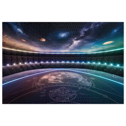 Stellar Observatory Interface - Jigsaw Puzzle (30, 110, 252, 500,1000-Piece)