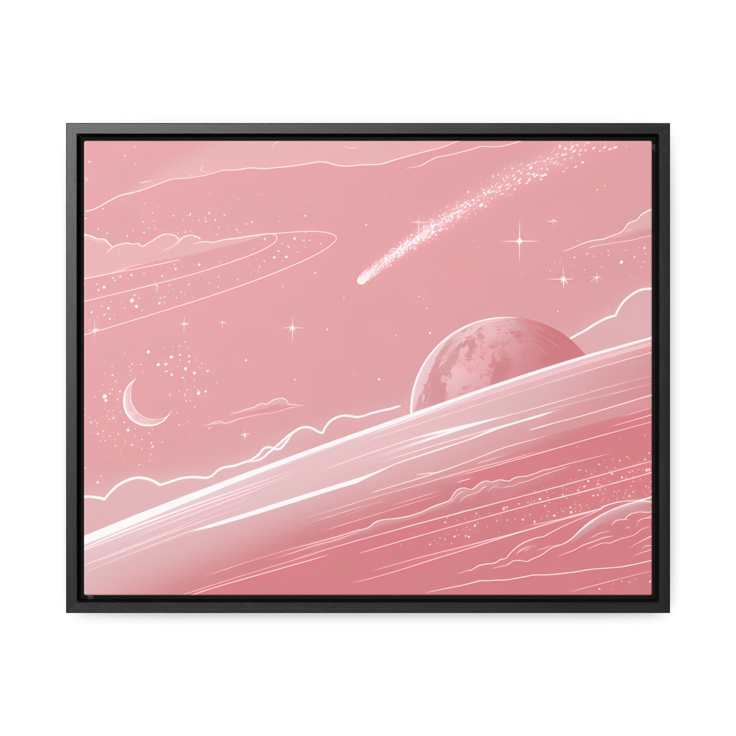 Celestial Dreamscape - Gallery Canvas Wraps, Horizontal Frame