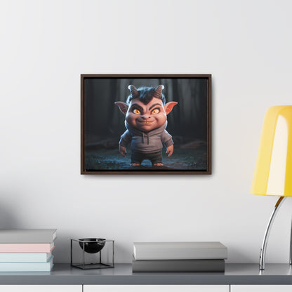"Forest Mischief" - Gallery Canvas Wraps, Horizontal Frame