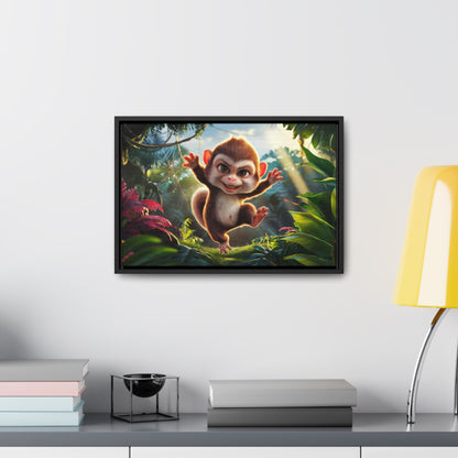 Jungle Joy - Gallery Canvas Wraps, Horizontal Frame