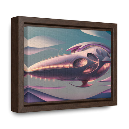 Voyage of the Celestial Whale - Gallery Canvas Wraps, Horizontal Frame