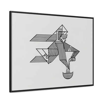 "The Water Bearer" - Gallery Canvas Wraps, Horizontal Frame