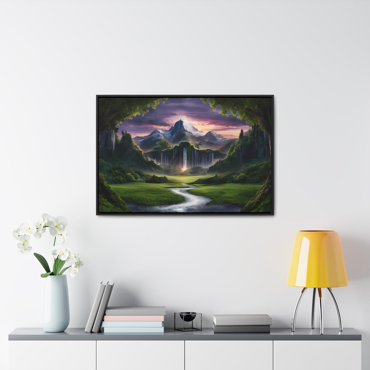 Loading Spinner in Progress - Gallery Canvas Wraps, Horizontal Frame