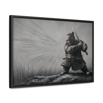 Defender of the Grey Plains - Gallery Canvas Wraps, Horizontal Frame