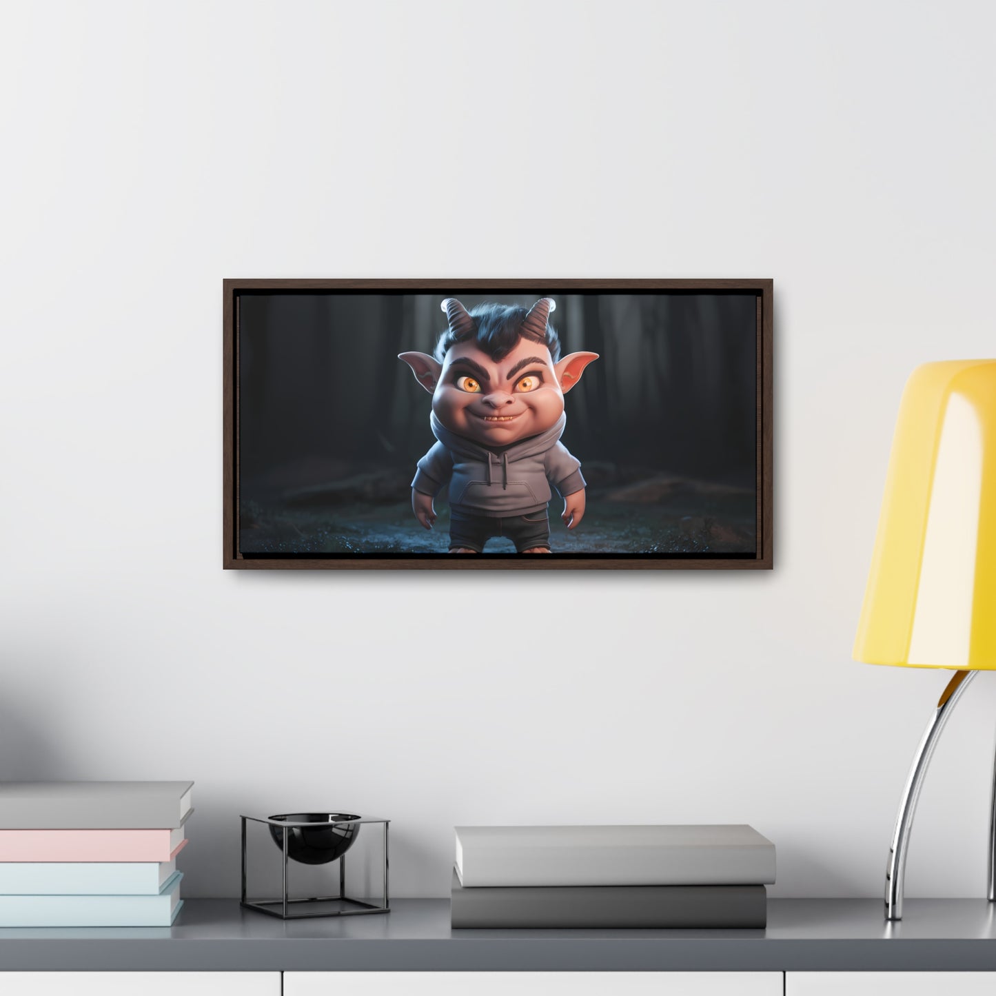 "Forest Mischief" - Gallery Canvas Wraps, Horizontal Frame
