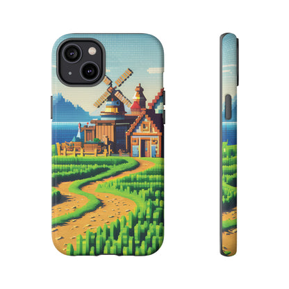 Pixel farming Village - Smartphone Tough Cases