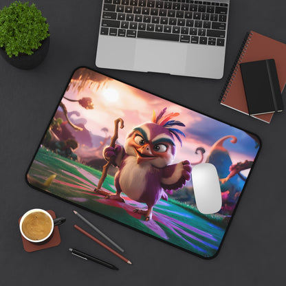 Guardian of the Enchanted Forest - Desk Mat