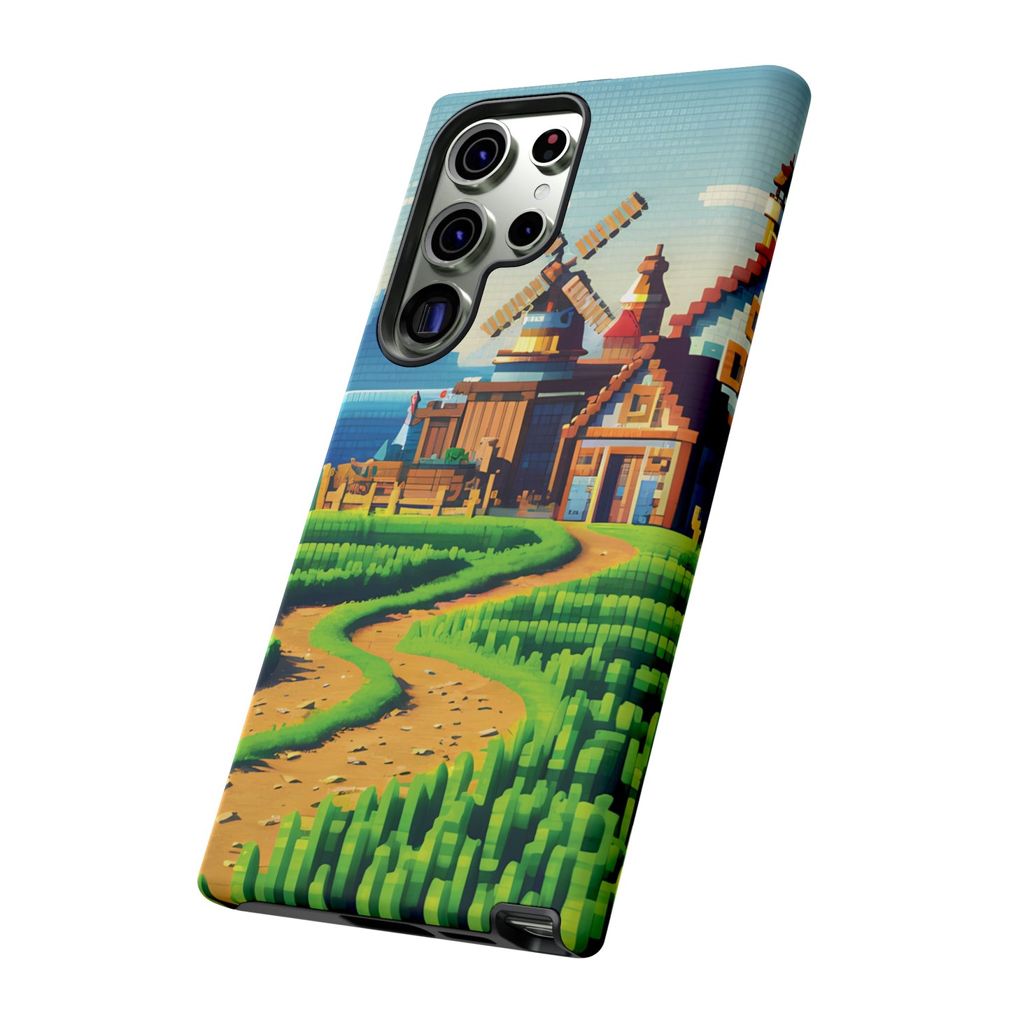 Pixel farming Village - Smartphone Tough Cases