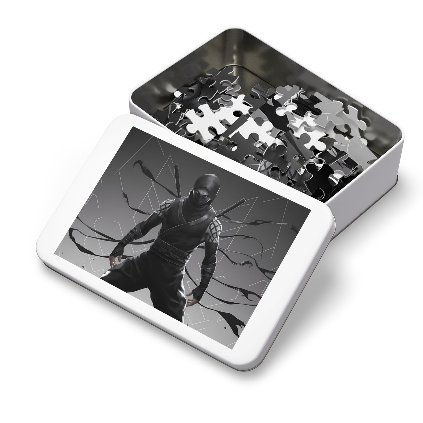 Shadow of the Silent Blade - Jigsaw Puzzle (30, 110, 252, 500,1000-Piece)